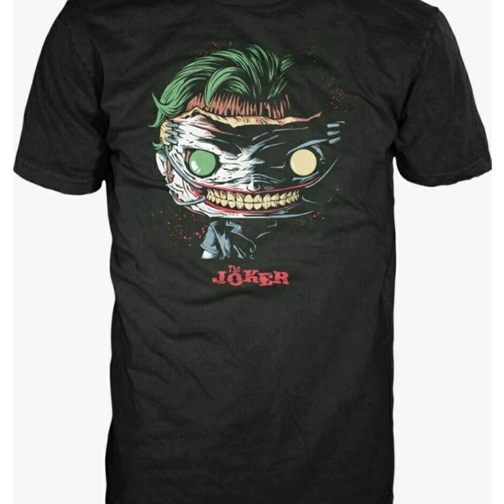 Funko POP! Tees Shirt DC Heroes Joker Death of the Family